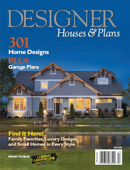 Designer Houses & Plans Magazine - Fall 2011