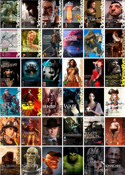 3DCreative Magazine 2005 - 2011 Collection