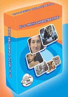 Di-O-Matic Character Pack v1.5 VIP Edition for 3ds Max