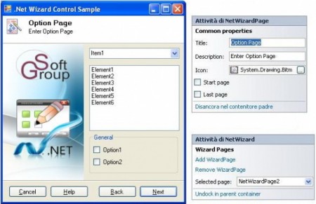 Softgroup .NET Wizard Control 2.0.4316