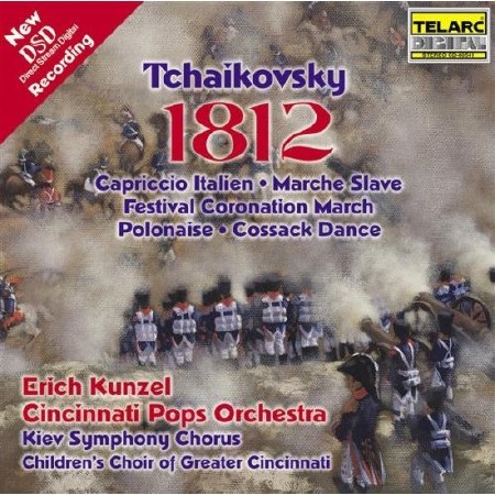 Erich Kunzel & Cincinnati Pops Orchestra - Tchaikovsky - 1812 Overture (2001) DTS 5.0