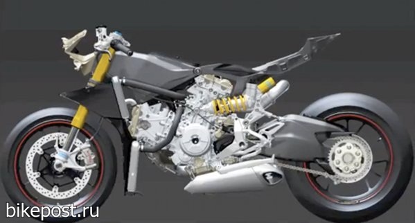 Новый мотоцикл Ducati 1199 Panigale S (Corse)