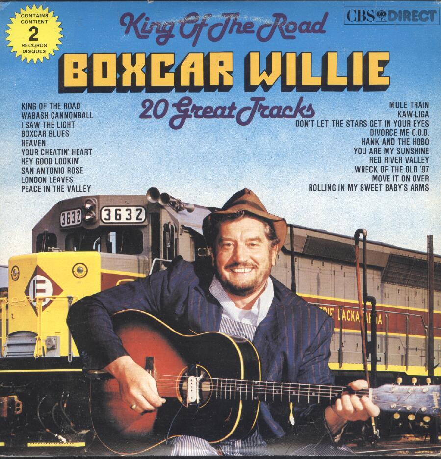 (Ol`Time Hobo Country) Boxcar Willie - King Of The Road - 1980, MP3, 320 kbps