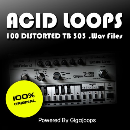 Giga Loops - 100 Acid Loops (WAV)
