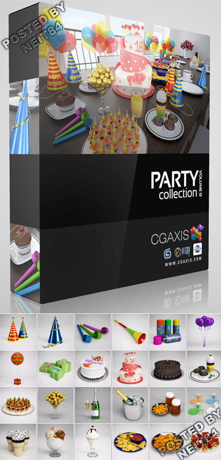 3D models Party Collection VOL13