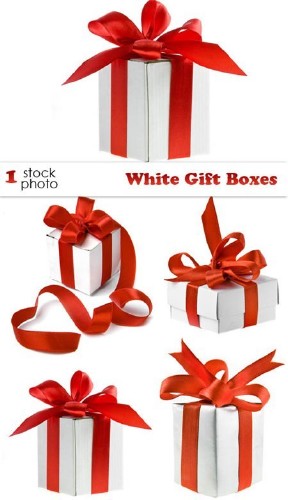 Photo - White Gift Boxes