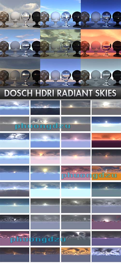 Dosch Design - Radiant Skies HDRI