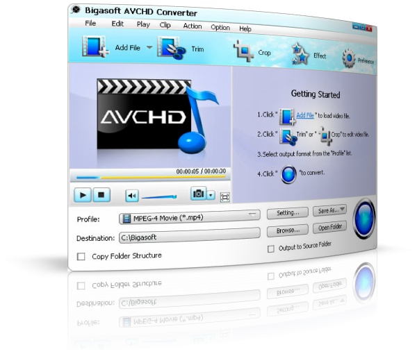 Bigasoft AVCHD Converter v3.5.19.4356 Portable