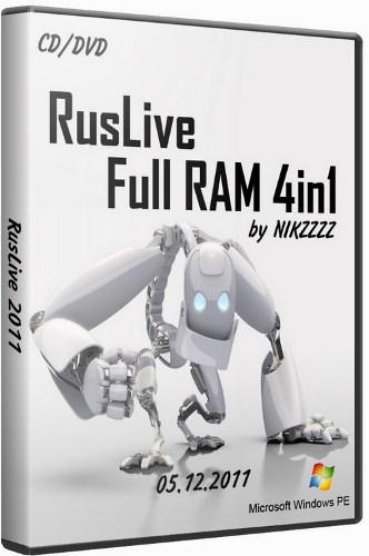 RusLiveFull RAM 4in1 by NIKZZZZ CD/DVD (05.12.2011)