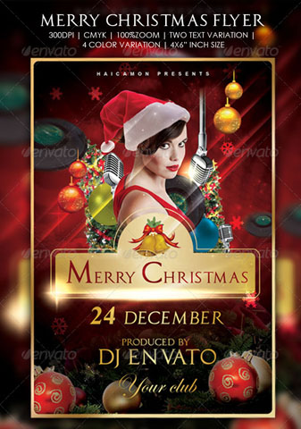 Graphicriver Merry Christmas Flyer