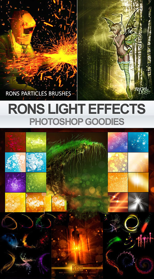 Rons Light Effects Photoshop Brushes