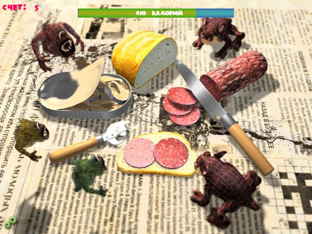 Настольные монстры 3D / Table Monsters 3D (PC/2011/RU)