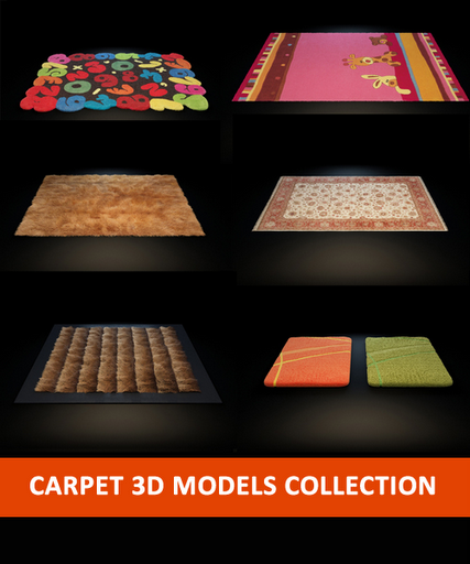 Carpet 3D Models Collection