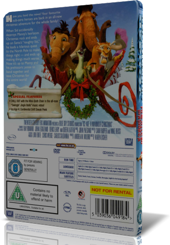  :   / Ice Age: A Mammoth Christmas (  / Karen Disher) [2011 ., , DVD5] R5 "20th Century Fox";  + Original + Sub rus, eng