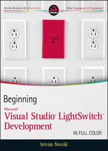 Programmer to Programmer - Novak I. - Beginning Microsoft Visual Studio LightSwitch Development [2011, PDF, ENG]