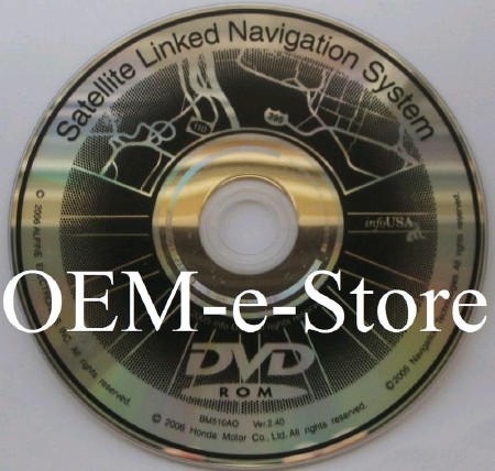 Honda Acura Navigation DVD [ v.2.40, United States,Eng ]