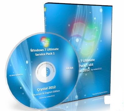 Windows 7 Ultimate SP1 x64 crystal 2012 (Eng/Rus)