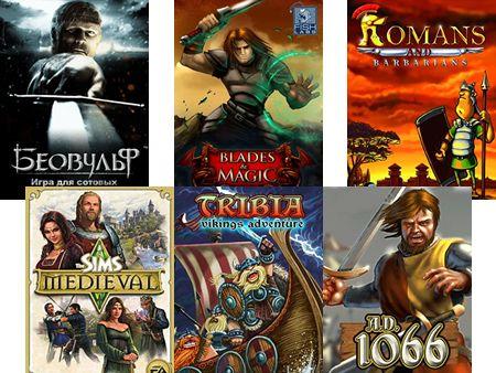 Сборник java игр различных жанров на тему средневековья