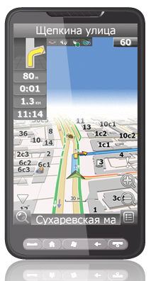 Навител Навигатор 5.0.4.0 для Symbian, Украина