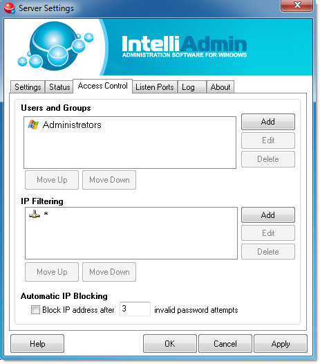 IntelliAdmin Remote Control 5.0.229