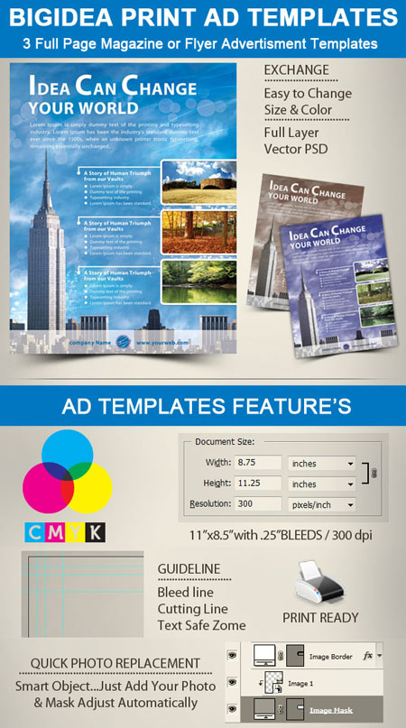 BigIdea Print Ad Templates - GraphicRiver