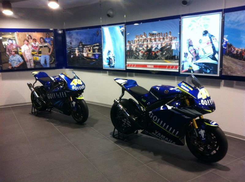 Гоночные мотоциклы Yamaha MotoGP