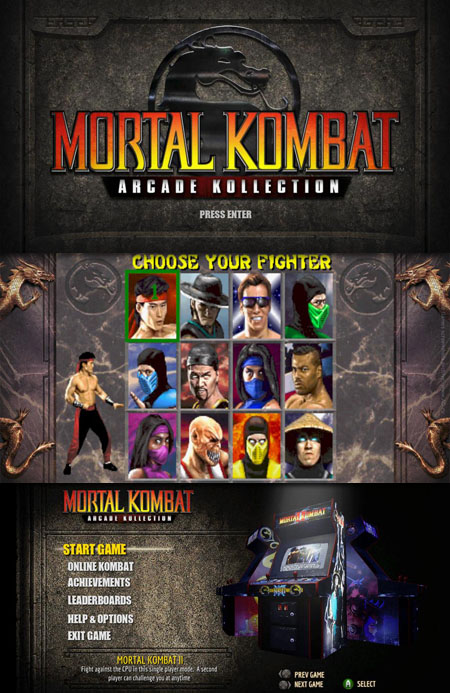 Mortal Kombat Arcade Kollection 2012 (PC)