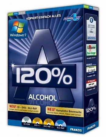 Alcohol 120% 2.0.1 Build 2033 Final Rus + SPTD 1.80