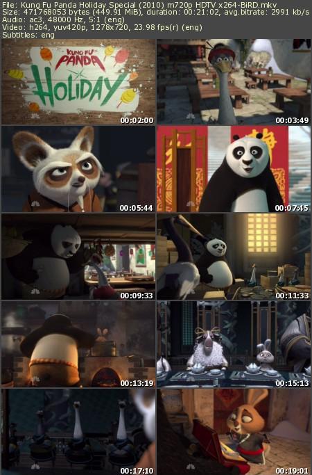 Kung Fu Panda Holiday Special (2010) m720p HDTV x264-BiRD