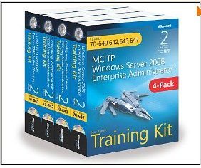 MCITP Windows Server 2008 Enterprise Administrator. Training Kit 4-Pack. Exams 70-640, 70-642, 70-643, 70-647, 2nd Edition [2011, PDF, ENG]