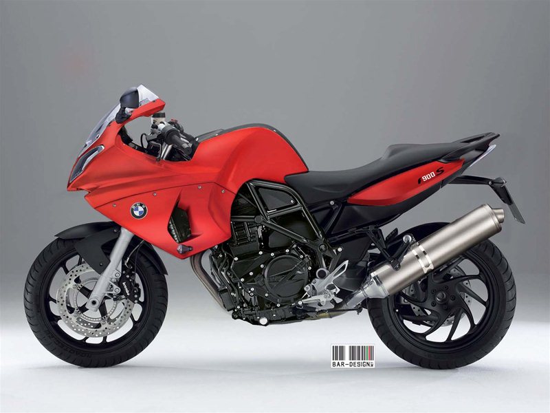 Концепт мотоцикла BMW F900S