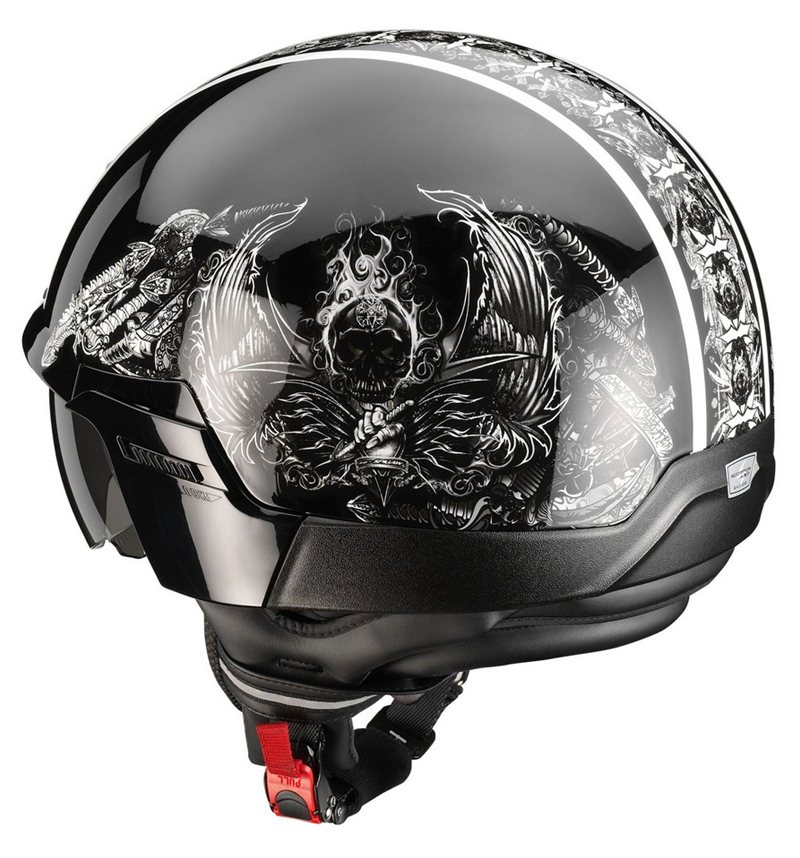 Открытый шлем Scorpion Exo 100 Skull