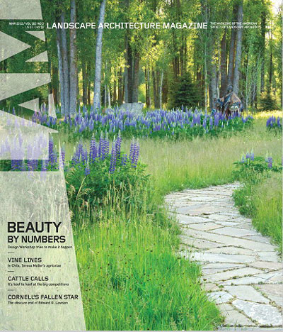 Landscape Architecture Magazine March 2012