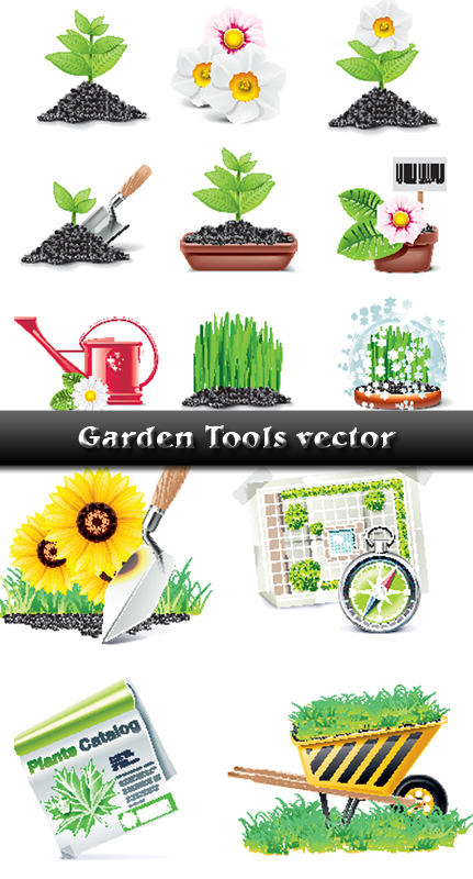 Garden  Tools  Vector