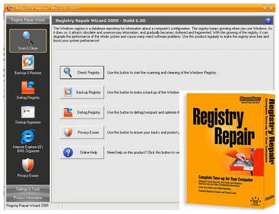 Registry Repair Wizard 2012 Build 6.70