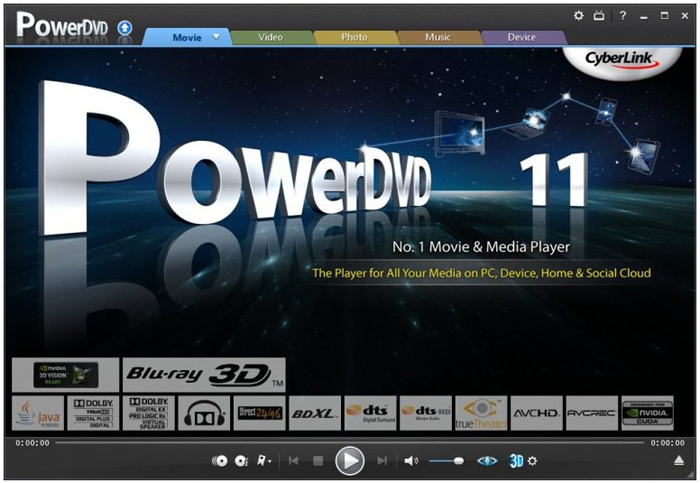 CyberLink PowerDVD Ultra 11.0.2608.53