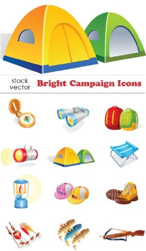 Vectors - Bright Campaign Icons