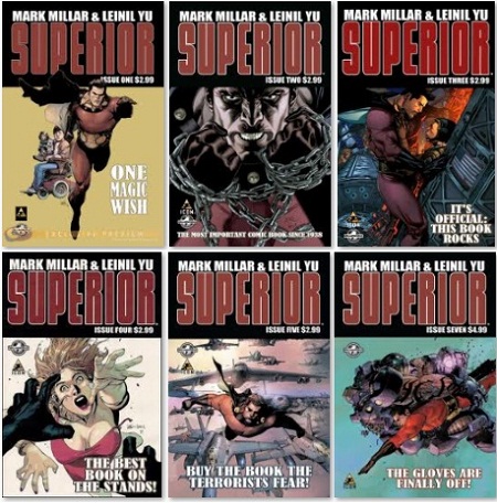 Superior By Mark Millar Complete Issues 1-7