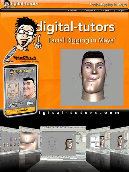 Digital-tutors : Facial Rigging in Maya