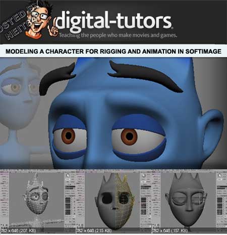 Digital-Tutors - Modeling a Character for Rigging and Animation in Softimage