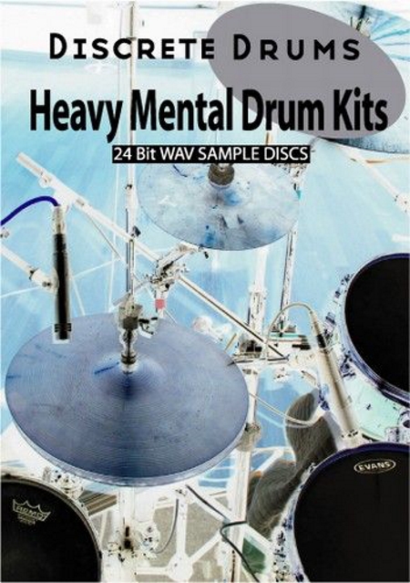Discrete Drums Heavy Mental Drums v1 SCD CD