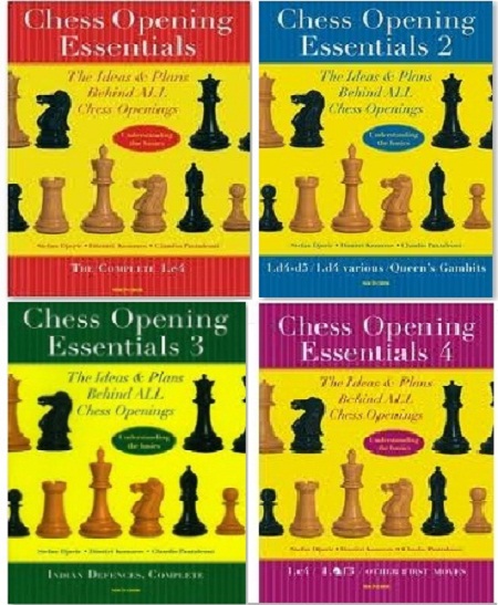 Chess Opening Essentials, Vol. 1 - 4 (Complete) Komarav and Djuric