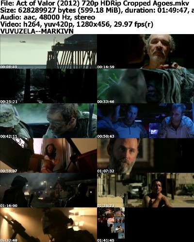 Act of Valor (2012) 720p HDRip x264 Cropped Agoes