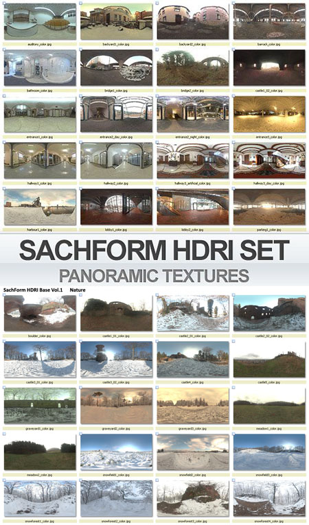 Sachform Architecture & Nature HDRI Maps