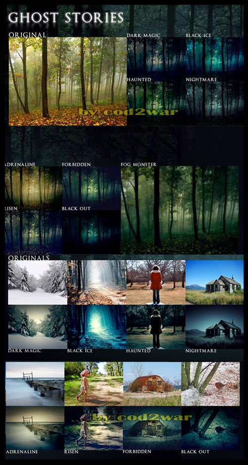Myst Actions for Photoshop