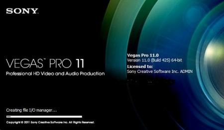 Sony Vegas Pro 11 Build 594595 Rus